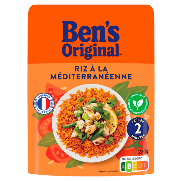 RIZ MICRO ONDABLE MÉDITERRANÉEN
3487400006929 BEN'S ORIGINAL RIZ MICRO ONDABLE MÉDITERRANÉEN
3487400006929 BEN'S ORIGINAL