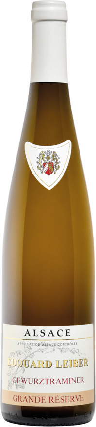  ALSACE AOP BLANC MOELLEUX GEWURZTRAMINER E.LEIBER GRANDE RÉSERVE 2023 code EAN 3488330060050 