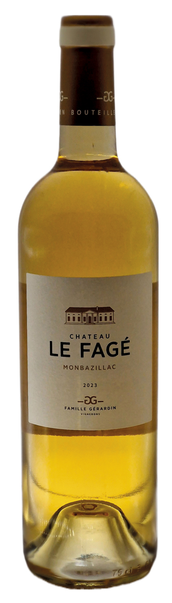 LE N°1 DU FAGÉ MONBAZILLAC AOP 2023 code EAN 3488691412314 