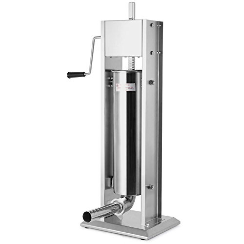 Poussoir à saucisse manuel en acier inoxidable ...