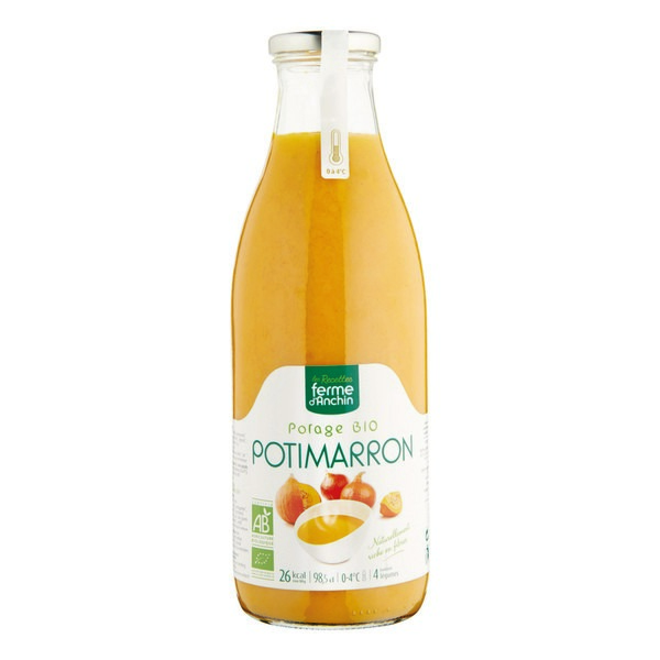 POTAGE BIO* POTIMARRON FERME D'ANCHIN 3490211000130 