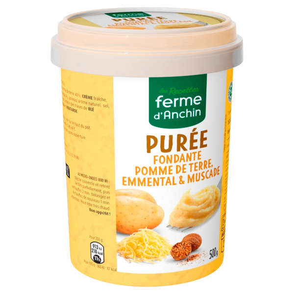  Purée De Pommes De Terre La Ferme D'anchin code EAN 3490215000136 