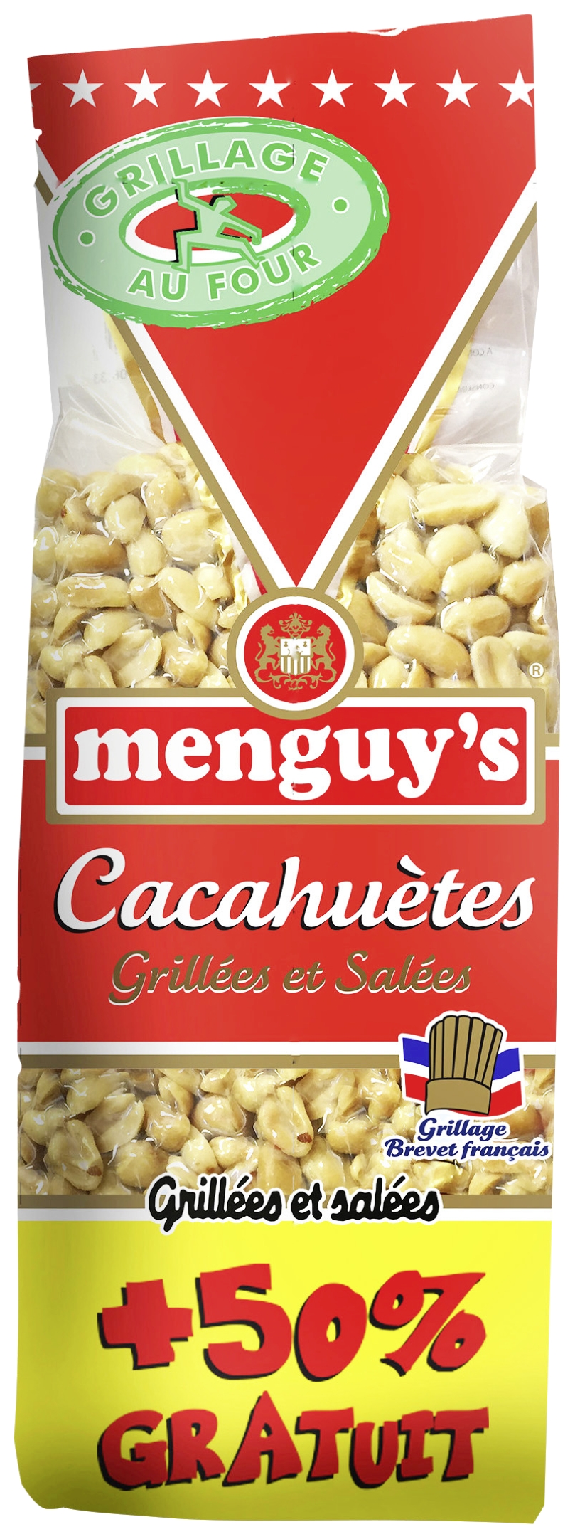  Cacahuètes grillées et salées Menguy's Menguy's  3490941207069