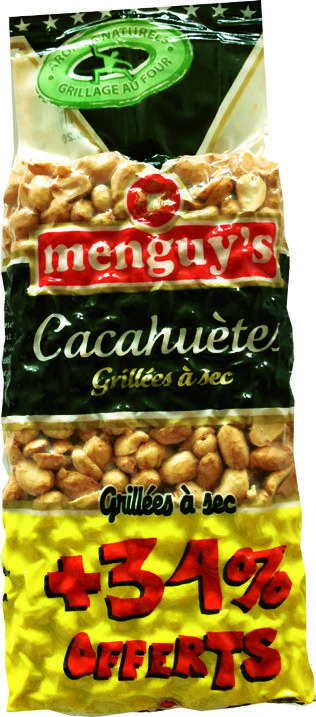 CACAHUÈTES MENGUY’S code EAN 3490941207342 