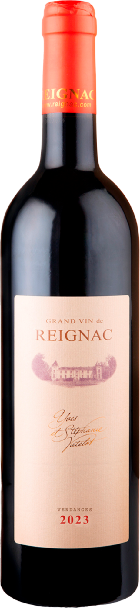 GRAND VIN DE REIGNAC AOP BORDEAUX SUPÉRIEUR ROUGE - GRAND VIN DE REIGNAC  2023 code EAN 3492744075234 