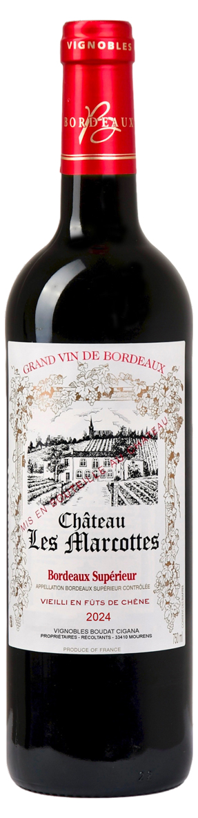  BORDEAUX SUPÉRIEUR AOP 2024 code EAN 3492820000037 
