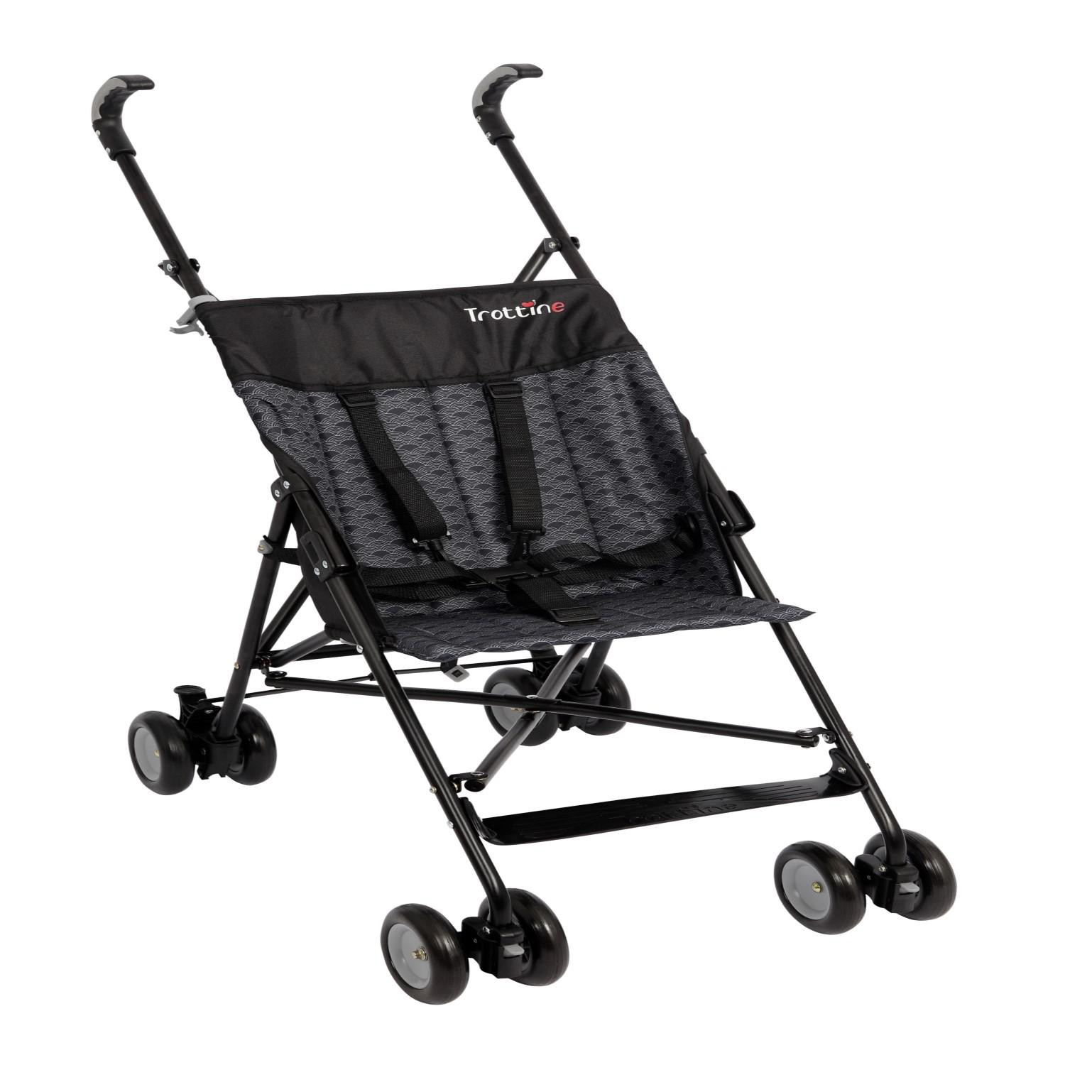 Poussette gris TROTTINE