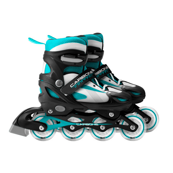 PATINS EN LIGNE AJUSTABLE SEMI SOFT SKIDS CONTR...
