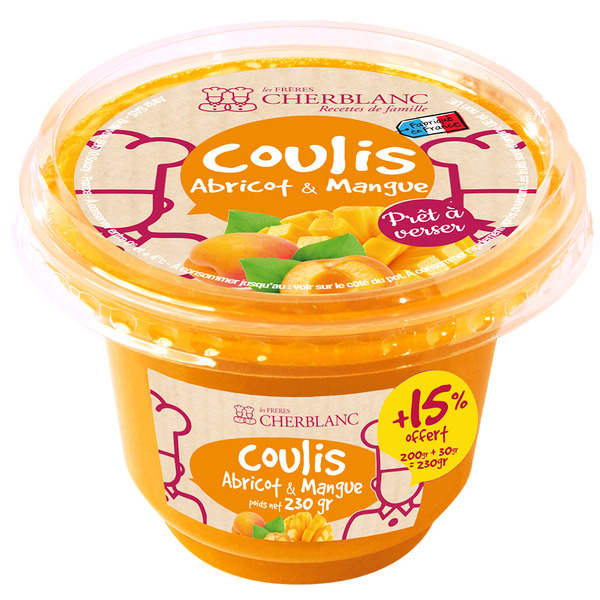 COULIS  ABRICOT MANGUE
