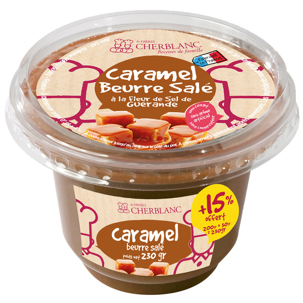CARAMEL AU BEURRE SALÉ 
