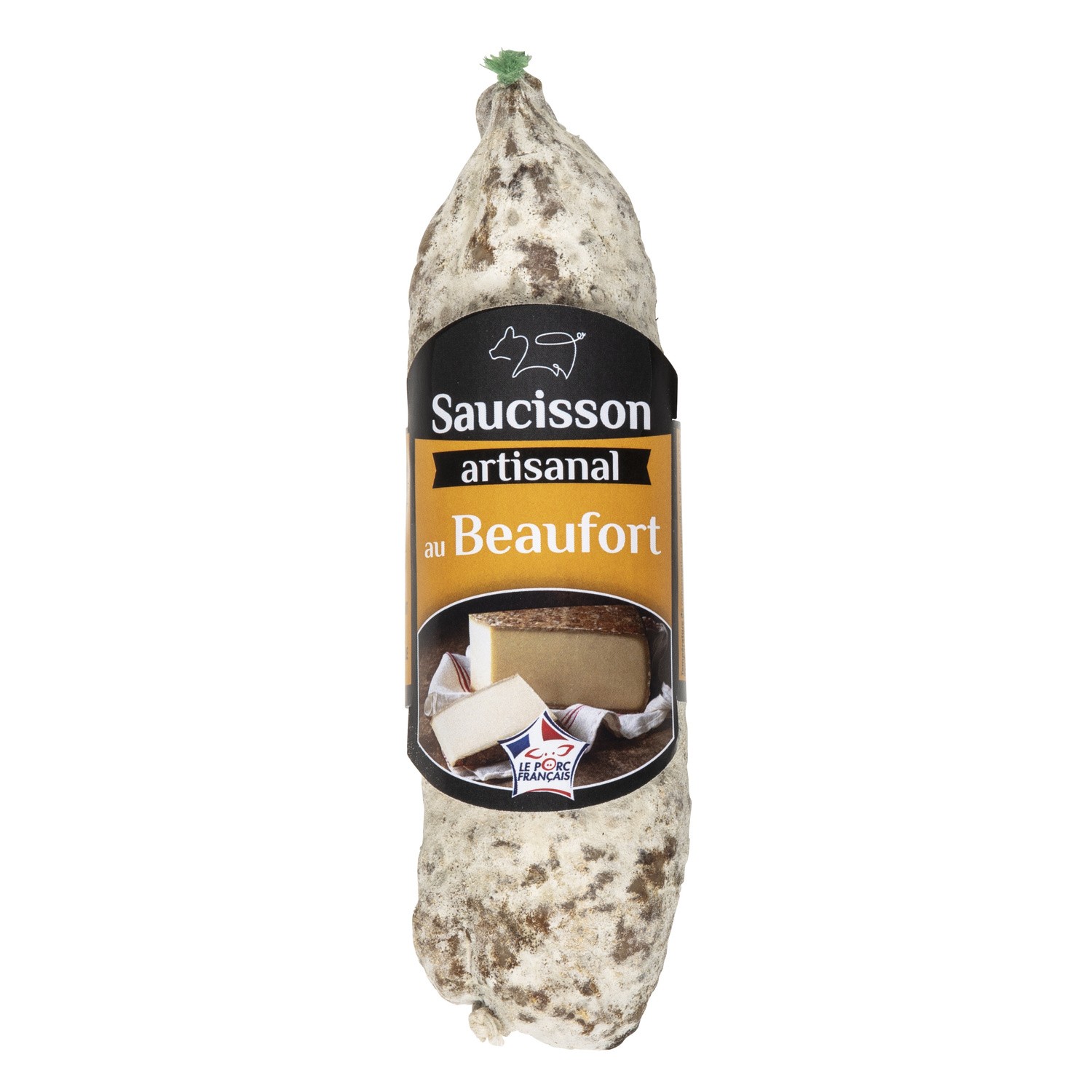 Saucisson sec au Beaufort 100% porc 