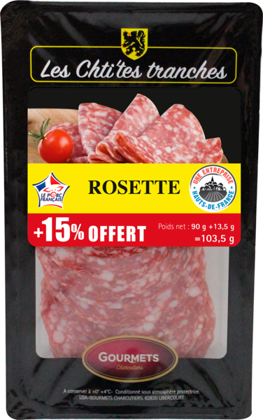 GOURMETS DE L'A Rosette Gourmet De L'Artois code EAN 3498940010390 