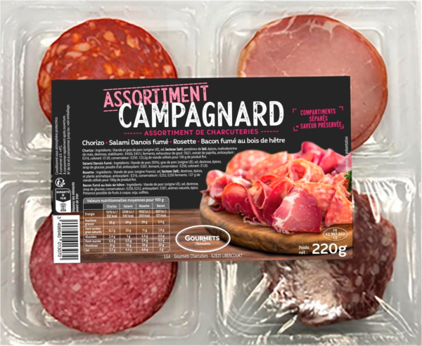 Plateau Assortiment Charcuterie Gourmets De L'A...