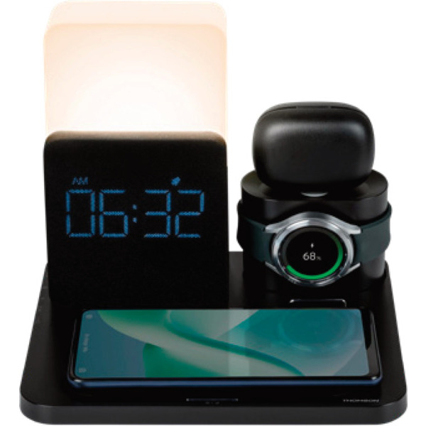 RÉVEIL LUMINEUX ET STATION DE CHARGE
THOMSON