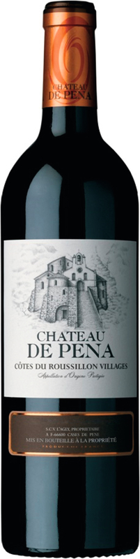 Château de pena AOP CÔTES DU ROUSSILLON VILLAGES ROUGE 2018 Château de pena code EAN 3500610071553 