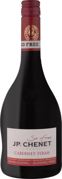 VIN DESALCOOLISE ROUGE J.P chenet cabernet syrah sans alcool so free code EAN 3500610146886 