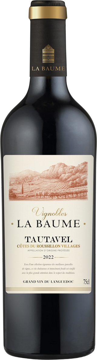 LA BAUME CÔTES DE ROUSSILLON AOP 2022 code EAN 3500610162541 