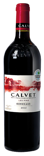  AOP BORDEAUX ROUGE “CALVET” LES PINS code EAN 3500610169618 
