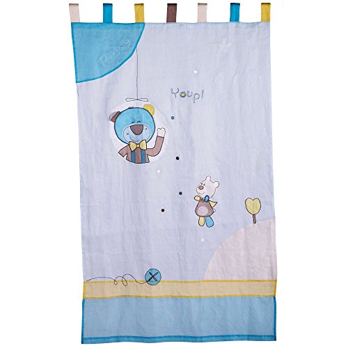 Rideau 105x180 avec pattes organdi Paddy - Saut...