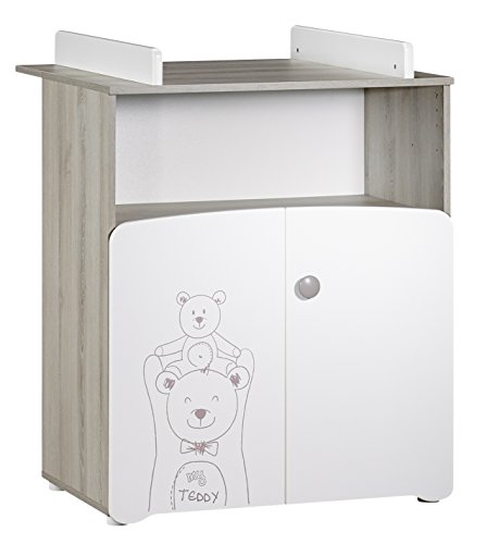Teddy commode à langer 2 portes + grande niche