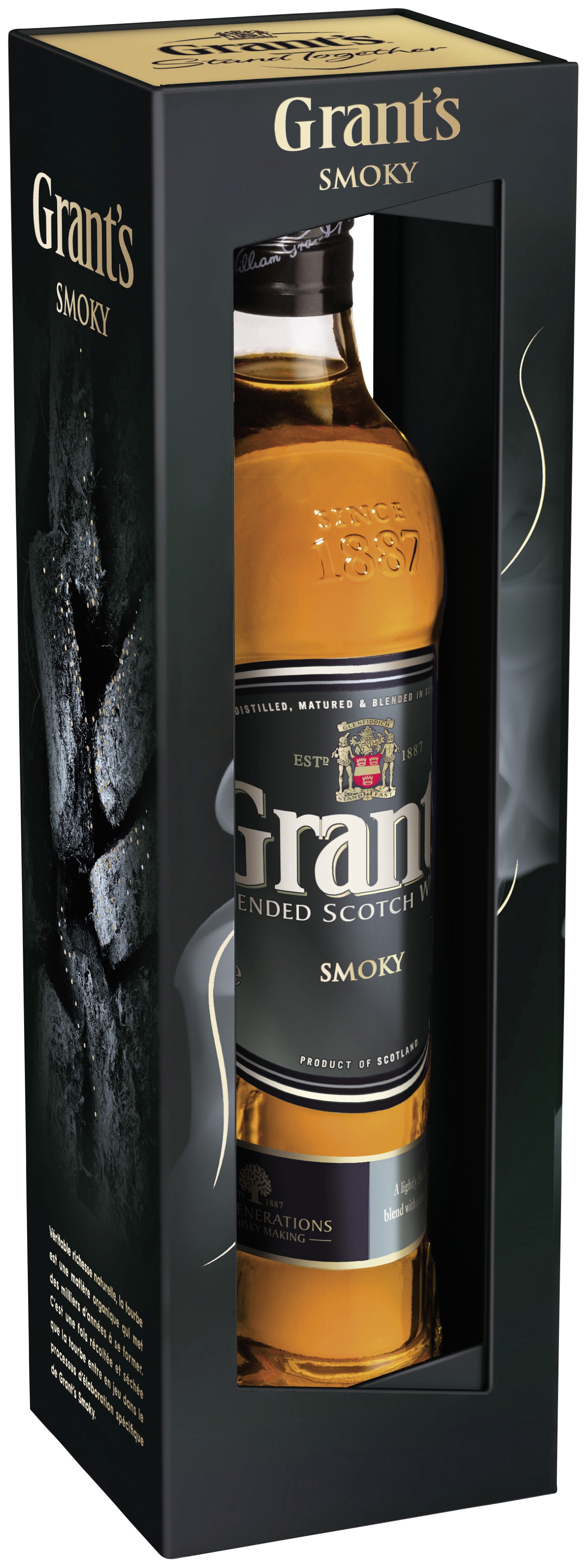 Grant's Smoky Blended scotch whisky Grant's Smoky code EAN 3500870065903 