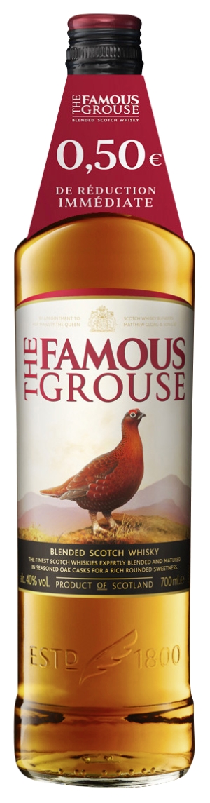 Blended scotch whisky The Famous Grouse