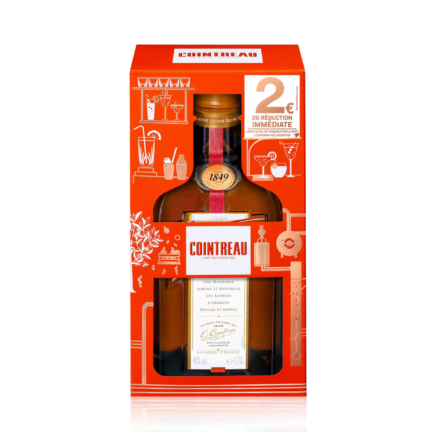 COINTREAU Liqueur  COINTREAU code EAN 3500870066566 