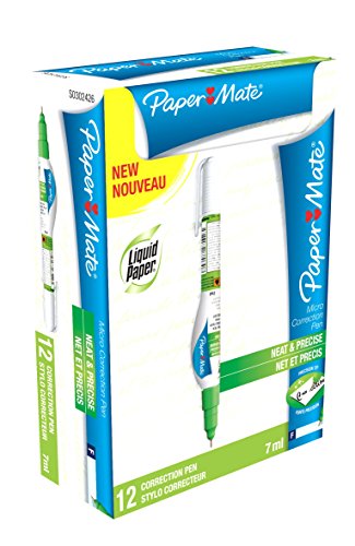 Paper Mate Micro Correction Pen NP10 Stylo Corr...