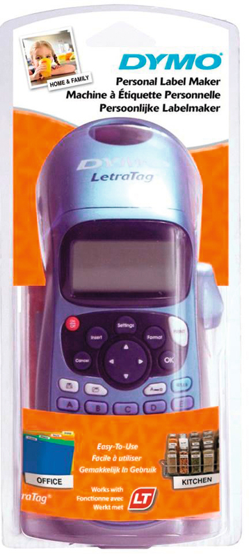 ÉTIQUETEUSE LETRATAG ABC AVEC RUBAN PAPIER DYMO