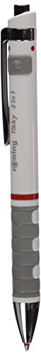 Sanford Stylo Tikky 3 en 1 B/R/0,7 (Blanc)