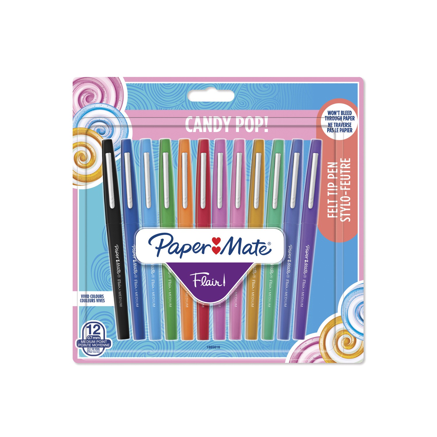 Stylos feutres coloris assortis PAPER MATE