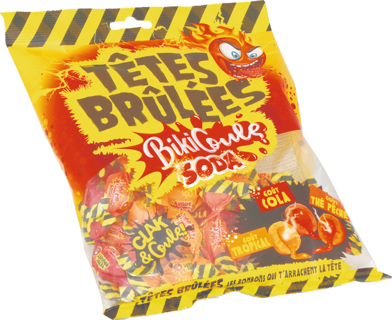 BONBONS  BILLES BIKICOULE Têtes brûlées