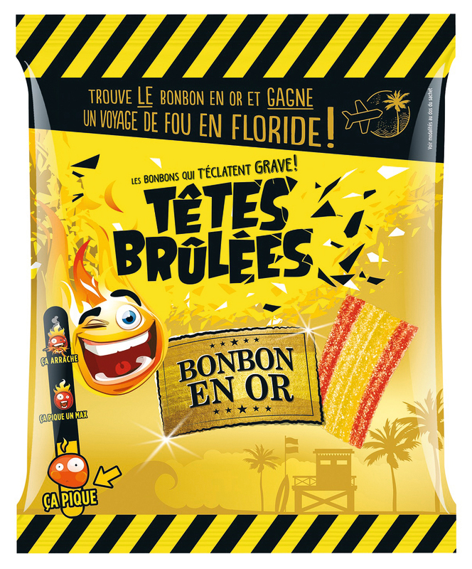 BONBON EN OR Têtes brûlées