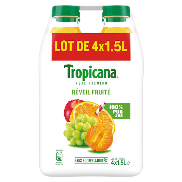 tropicana PUR JUS TROPICANA code EAN 3502110003645 