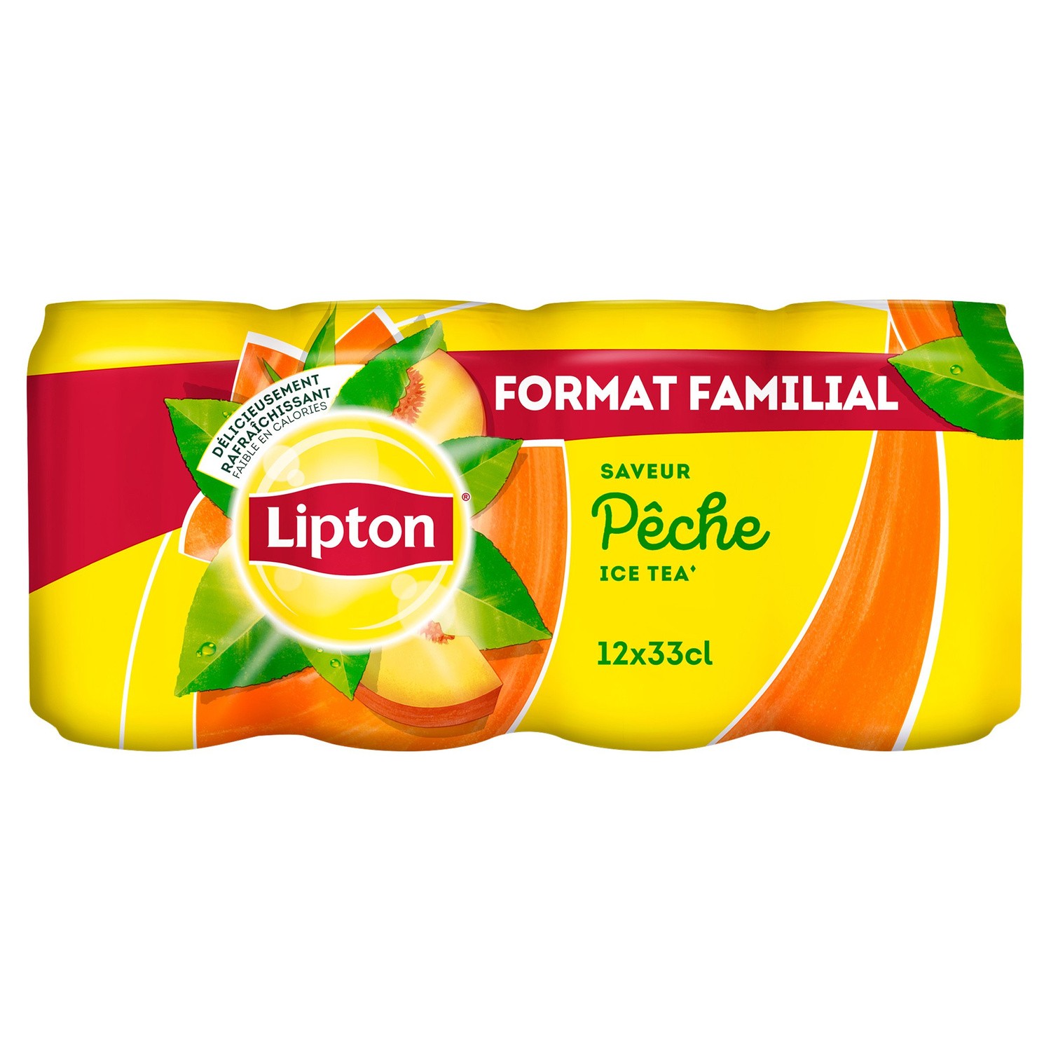 Boisson au thé pêche LIPTON