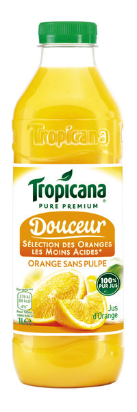 PUR JUS ORANGE TROPICANA DOUCEUR
