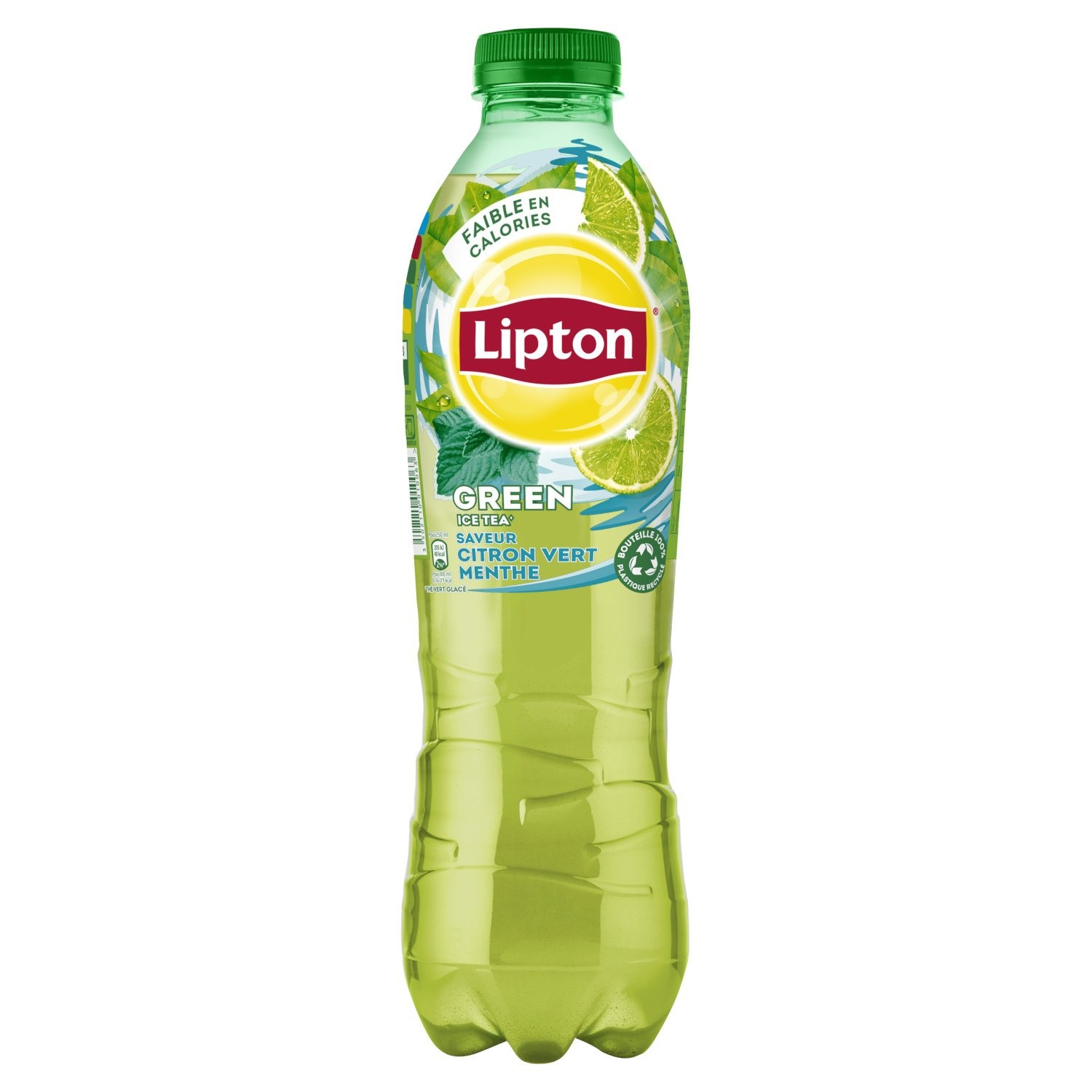 Boisson au thé saveur citron vert menthe ICE TE...