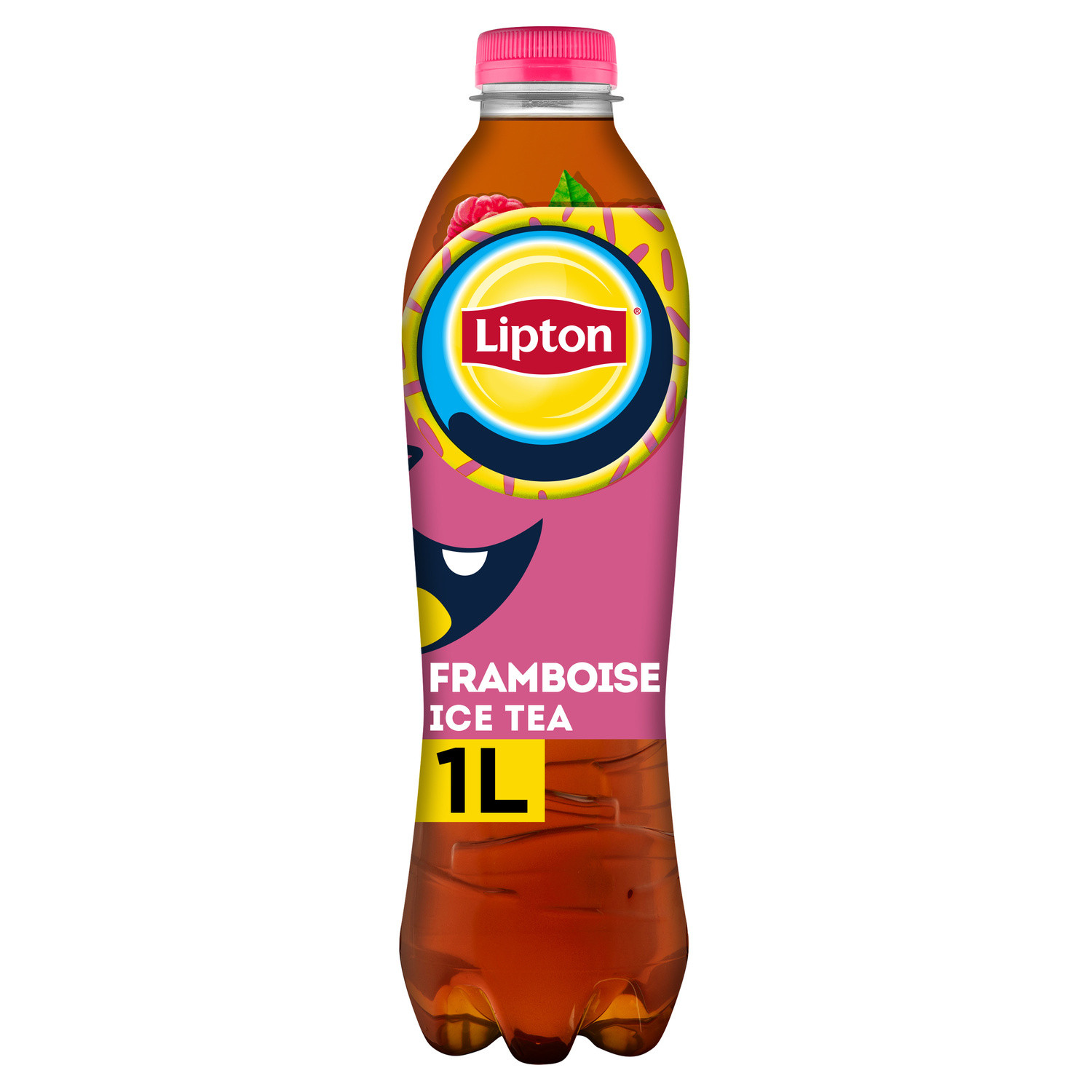 Boisson thé saveur framboise LIPTON