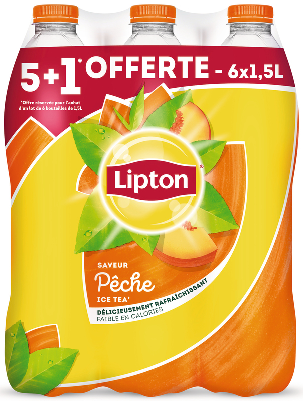BOISSON AU THÉ PÊCHE Lipton