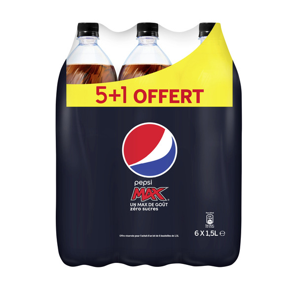 PEPSI PEPSI Max "Maxi Format" code EAN 3502110010490 