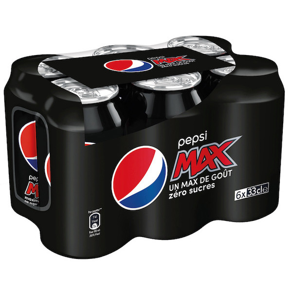 pepsi PEPSI MAX, PEPSI ORIGINAL OU SEVEN UP code EAN 3502110010582 