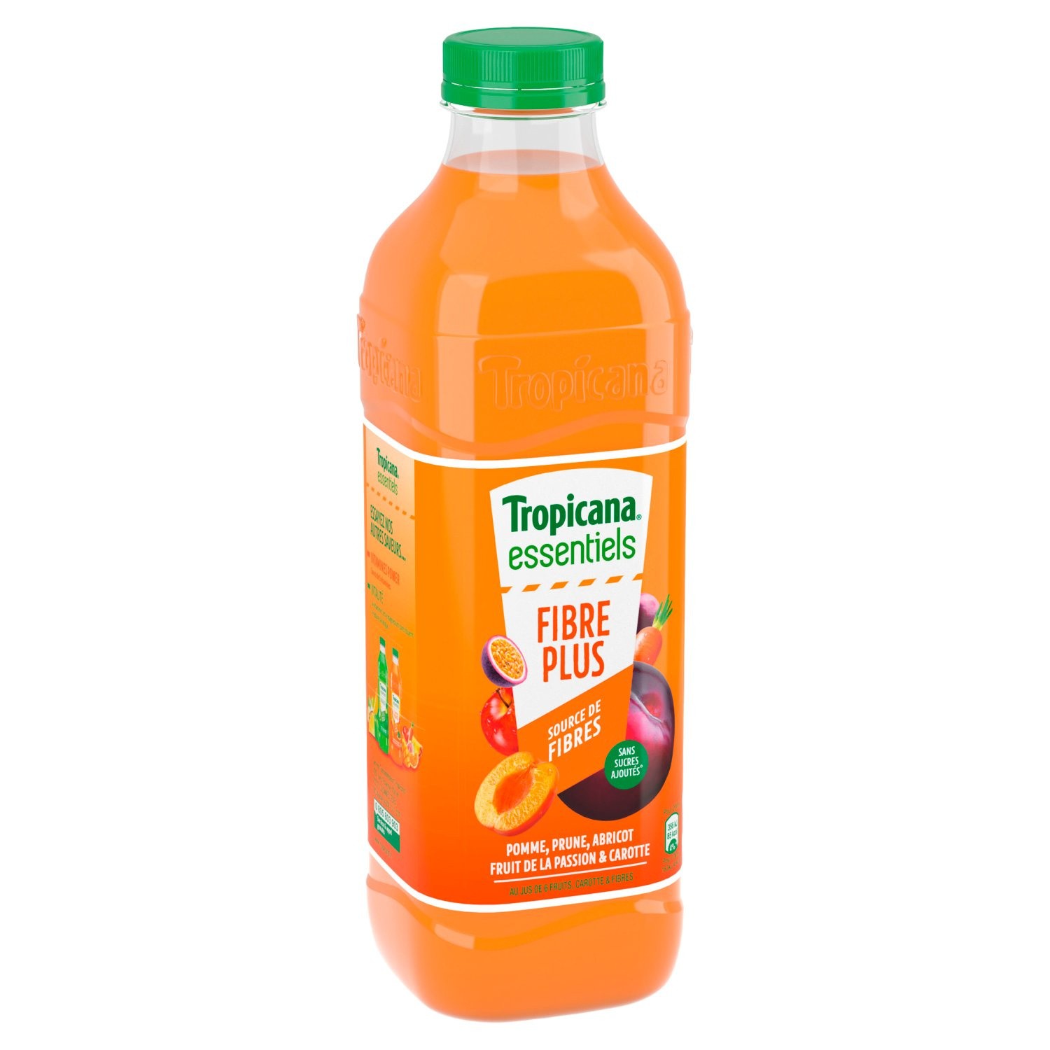 Jus fruits Fibre plus sans sucres ajoutés TROPI...