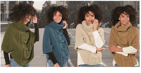  PONCHO TORSADE  code EAN 3502297094672 