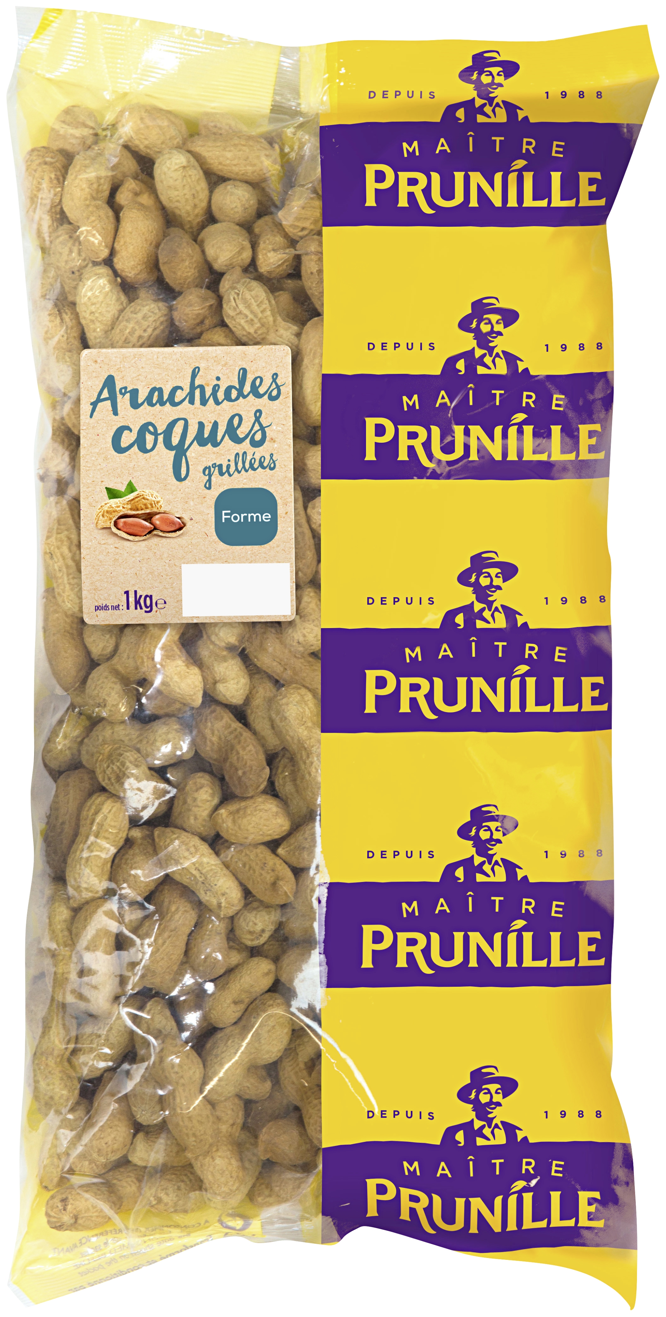 Arachides coques grillées Maître Prunille 3502490014255 Maître Prunille Arachides coques grillées Maître Prunille 3502490014255 Maître Prunille