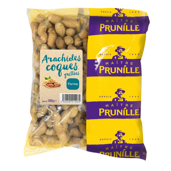  Arachides Coques Grillées Maitre Prunille code EAN 3502490014262 