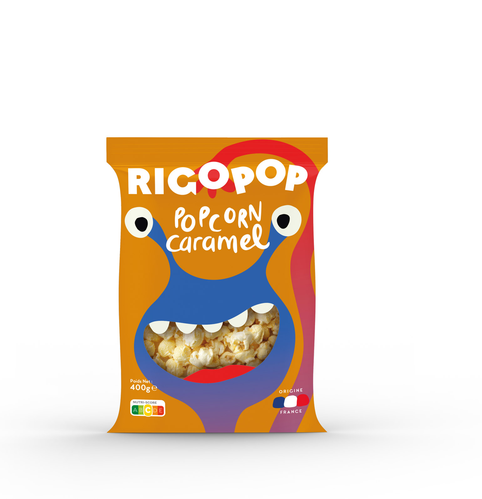 RIGOPOP POP CORN CARAMEL code EAN 3502490014514 