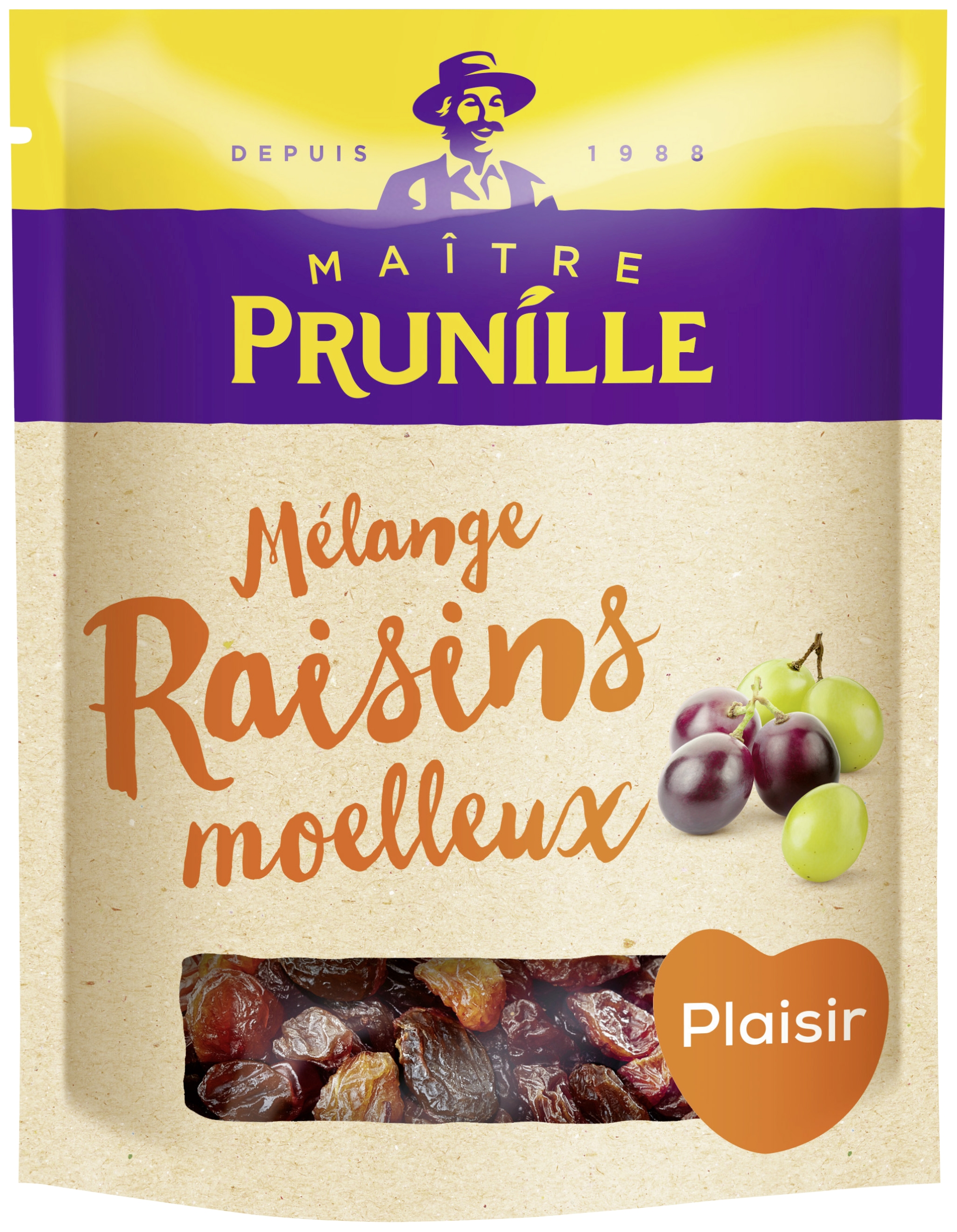 Mélange raisins moelleux Maître Prunille 3502490064717 Maître Prunille Mélange raisins moelleux Maître Prunille 3502490064717 Maître Prunille