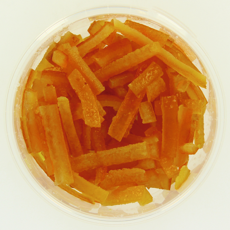 LAMELLES D'ORANGES CONFITES Maître prunille