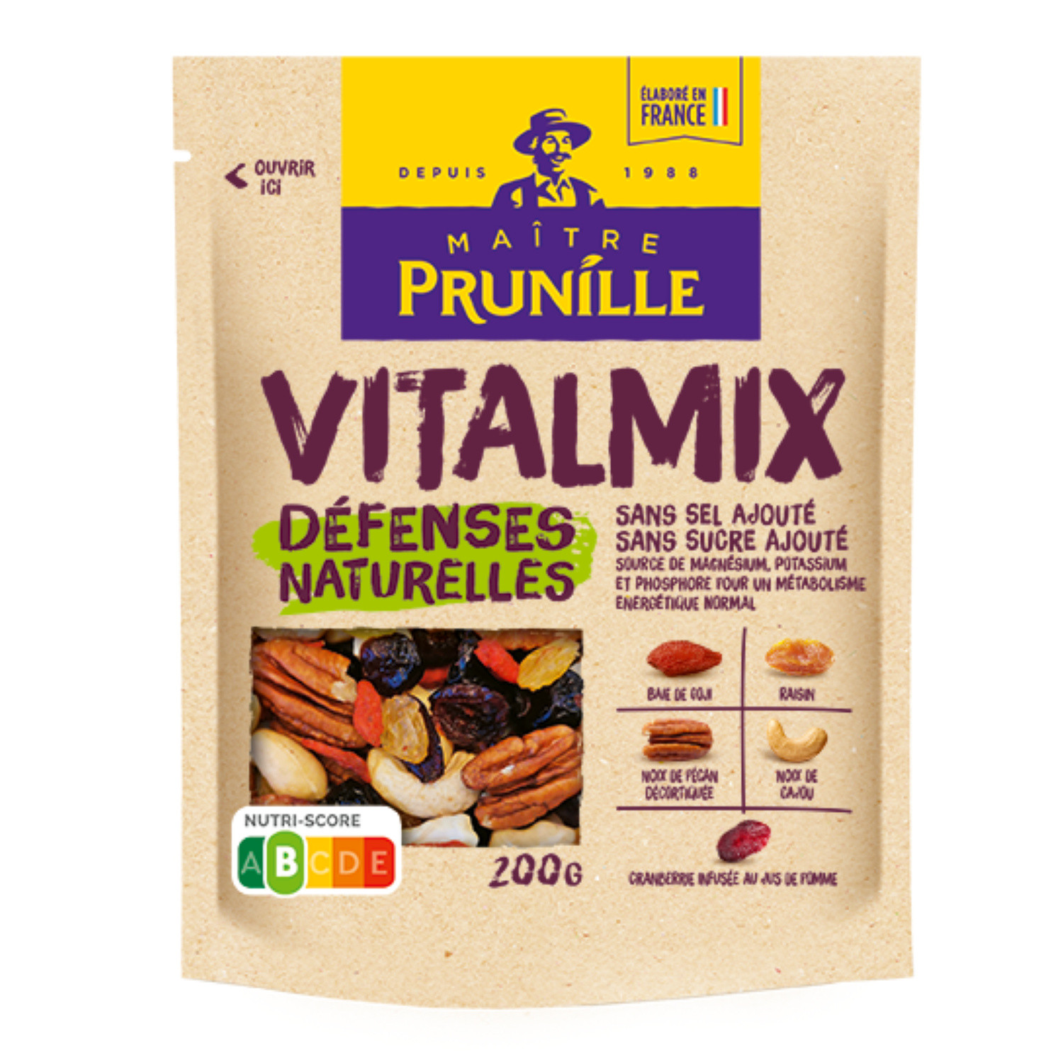 Fruit sec mélange vitalmix défenses naturelles ...