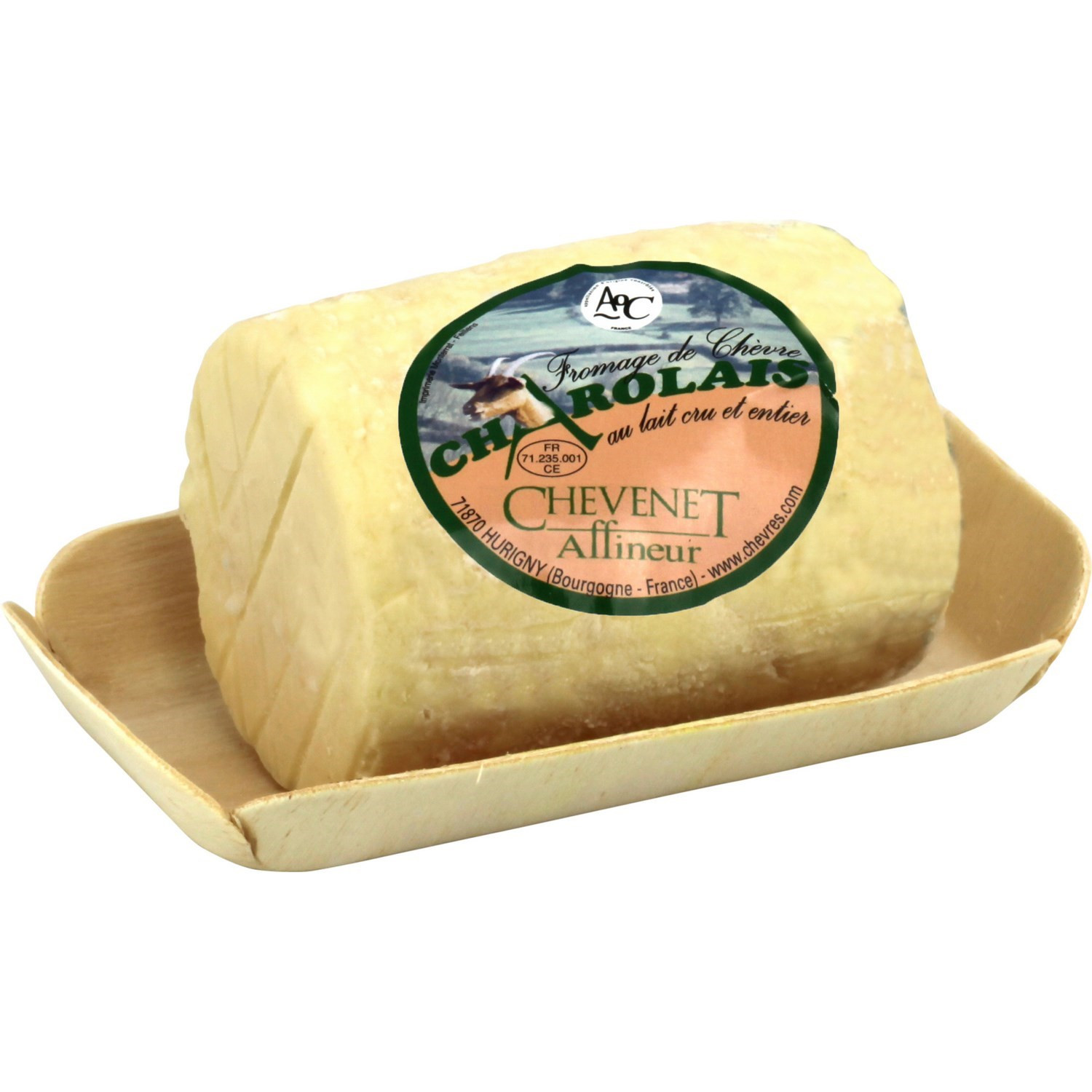FERME DES CRAYS Fromage de chèvre Charolais AOC CHEVENET code EAN 3503962440060 